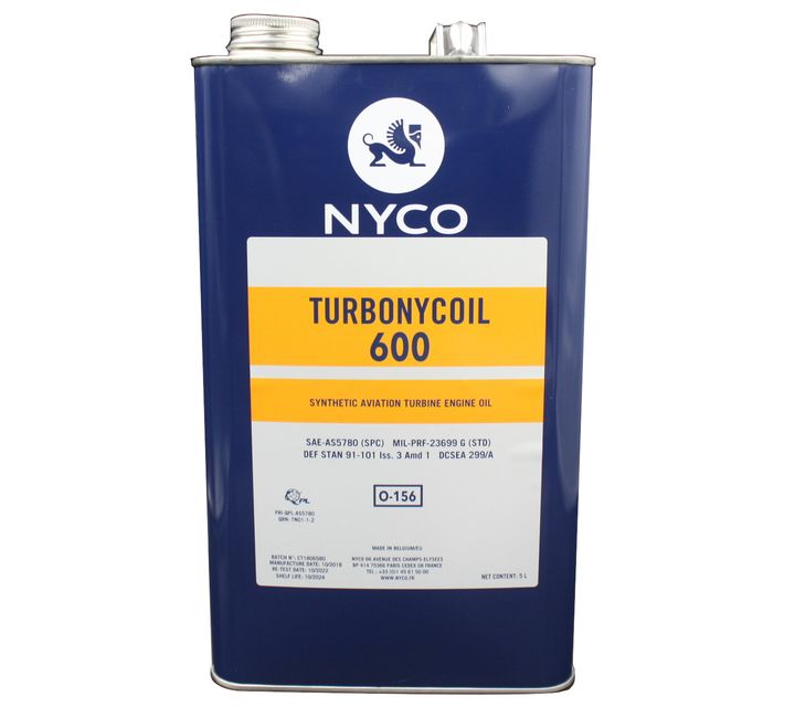 TURBONYCOIL-600-1LI - SYNTHETIC AVIATION TURBINE OIL