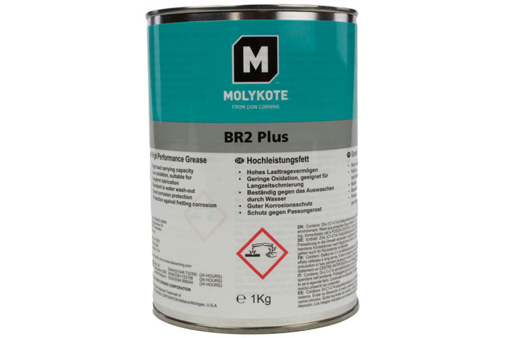 MOLYKOTE-BR-2-PLUS-1KG - HIGH PERFORMANCE GREASE BLACK