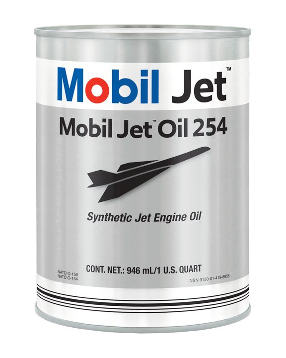 MOBIL-JET-OIL-254-1QT - GAS TURBINE LUBRICANT